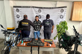 Detienen a “El Pavo”, ligado al CJNG