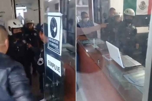 #Video #Edomex: Cheque en qué estado sorprendieron a policías municipales