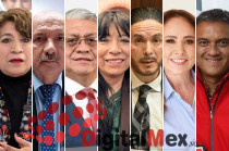 Delfina Gómez, Carlos Javier Álvarez, Cristóbal Castañeda, María Esther Rodríguez, Víctor Delgado, Cristina Ruiz, Paco Vega
