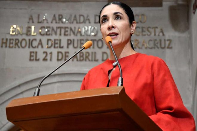 La diputada de Morena recordó que el Edoméx es el primer lugar nacional en feminicidios y tercero en homicidios.