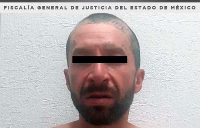 Este individuo fue asegurado en el municipio de Acambay, luego de que fue iniciada una indagatoria