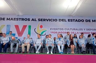 La Ceremonia Inaugural de los XLVI Eventos Culturales y Deportivos, nombrados “Forjadores de la Unidad Sindical”