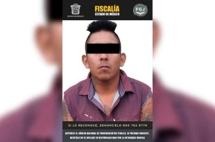 Una vez capturado, el probable implicado fue ingresado al Centro Penitenciario y de Reinserción Social de Ecatepec
