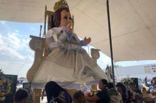 #Video: Arman fiesta con Niño Dios monumental, en #Texcoco