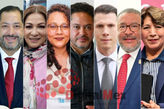 Francisco Vázquez, Myrna García, Fabiola Manteca, Omar Sánchez, José Jarquín, Horacio Duarte, Delfina Gómez