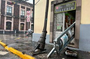 El episodio tuvo lugar en pleno centro de la capital mexiquense