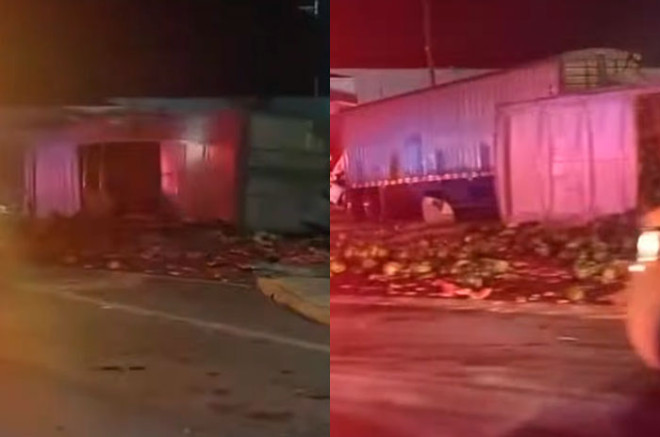 Autoridades mantienen labores en la zona para retirar los restos de la unidad y restablecer la circulación.