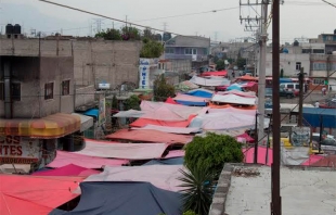 Suspenden la instalación total de 123 tianguis en #Chimalhuacán por #Covid-19