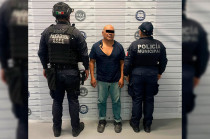 Fue trasladado al Ministerio Público para definir su situación jurídica.