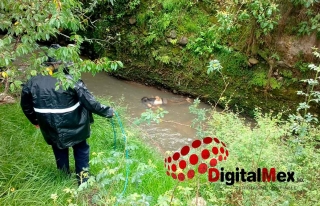 Dejan otro embolsado, ahora en río Tejalpa de #Zinacantepec