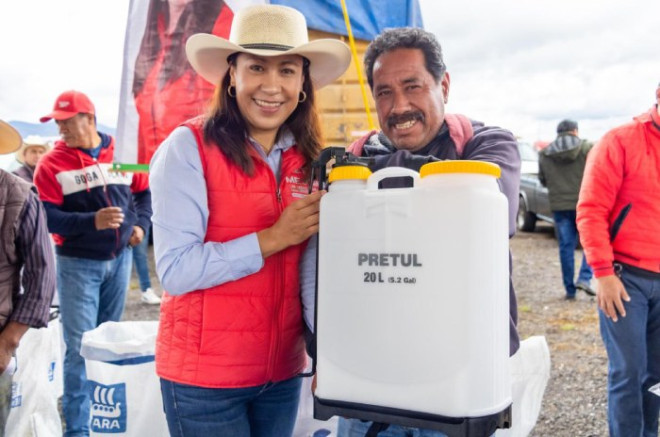 La diputada y Presidenta de la Comisión de Asuntos Indígenas en el Congreso Local reiteró que seguirá gestionando programas.
