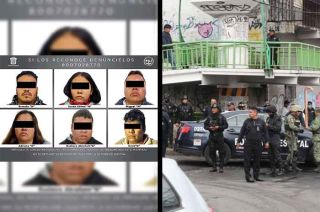 Los detenidos forman parte de una célula delictiva con orígenes en el estado de Michoacán.