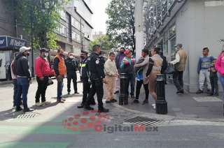 Pleito callejero en avenida Hidalgo y Juárez, alteró el orden público