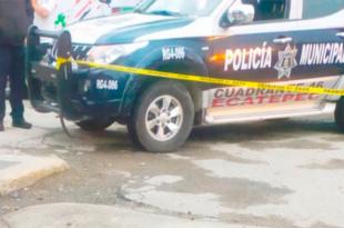 La policía atendió la llamada de alerta en la calle Pino Suárez, donde quedó tendido el cuerpo