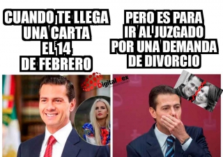 Divorcio Peña y Angélica