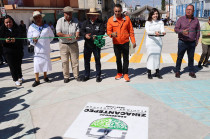 La obra consistió en retirar el pavimento deteriorado, reestructurar la base, colocar material de banco y aplicar concreto hidráulico