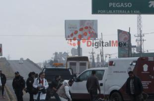 El percance sucedió en el kilómetro 55+500 y la motocicleta en la que viajaba la víctima quedó tirada junto al cadáver.