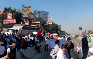 #Atención: También bloquean chatarreros la México Pachuca