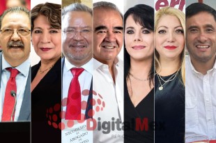 Reginaldo Sandoval, Delfina Gómez, Norberto Morales, Maurilio Hernández, Guadalupe Guerrero, Macarena Montoya, Adrián Hernández 