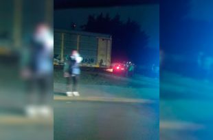 Intentó ganarle al tren en Toluca