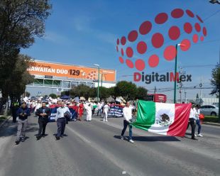 Trabajadores del Poder Judicial bloquean avenidas