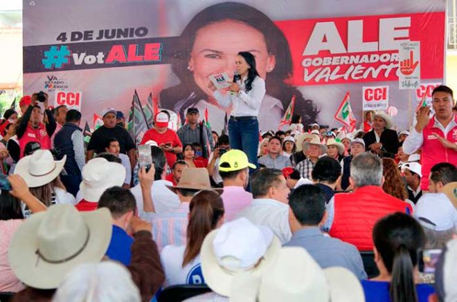 Detendremos la farsa de la transformación: Alejandra Del Moral