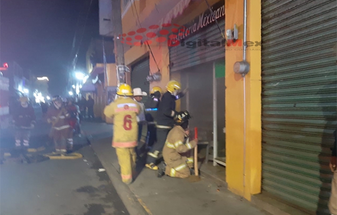 #Tianguistenco: anafre moviliza a bomberos y policías