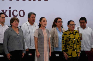 ntre las acciones destacan la construcción de hospitales, preparatorias y universidades, la rehabilitación de pozos, senderos seguros y la implementación de un Mando Único de seguridad.