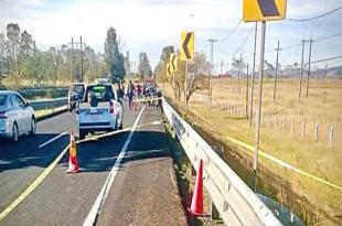 Motociclista pierde la vida en la carretera Toluca-Atlacomulco
