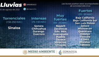 Lo peor es que de acuerdo con el Servicio Meteorológico Nacional, prevén más lluvias torrenciales