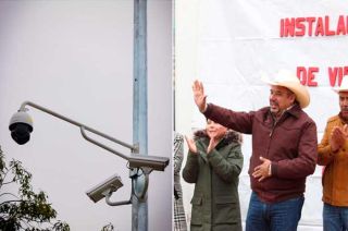 Instalan cámaras de videovigilancia en Villa del Carbón