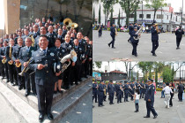 A través de la música, han sorprendido agradablemente a transeúntes y visitantes con presentaciones llenas de ritmo y entusiasmo.