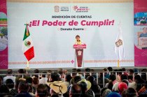 Desde Donato Guerra, la gobernadora presentó obras y programas para Valle de Bravo, Tenancingo, Sultepec y Tejupilco, además de resultados en seguridad y medio ambiente.
