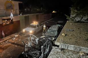 Los hechos se registraron sobre la calle Alfredo Del Mazo, en la explanada del pueblo de San Felipe Teotitlán.