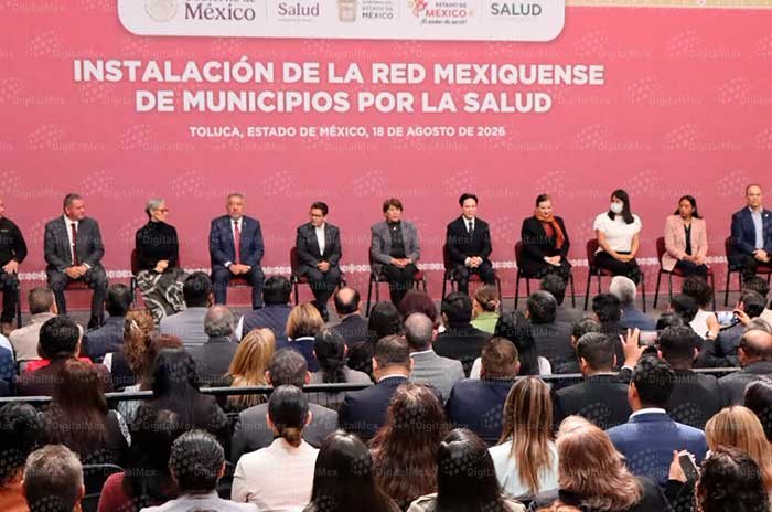 Video: Delfina Gómez instala Red de Salud con participación de 125 municipios del Edoméx