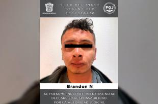 Brandon “N” fue ingresado al Centro Penitenciario y de Reinserción Social de Almoloya de Juárez.