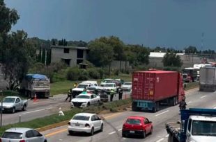 Accidente sobre la México–Calpulalpan movilizó a cuerpos de emergencia