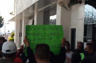 Desde hace tres meses que no reciben su salario completo