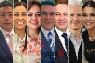 Miguel Sámano, Sue Ellen, Ana Lilia Herrera, Alejandro Moreno, Eruviel Ávila, Alfredo del Mazo, Viridiana Rodríguez Rico