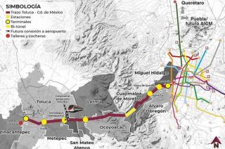 El proyecto del Tren Interurbano México-Toluca conectará de manera eficiente la Zona Metropolitana de Toluca con el poniente de la Ciudad de México.