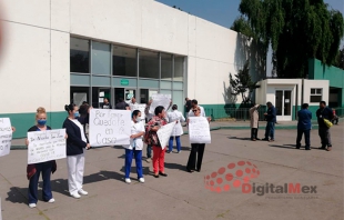 #Toluca: Personal del hospital Nicolás San Juan se suma a protestas por desprotección ante #Covid-19
