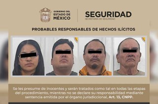 a Raúl “N”, de 35 años; Lorena “N”, de 29 años; José “N”, de 35 años, y Eulalio “N”, de 72 años