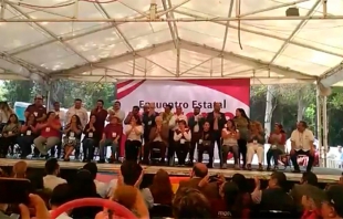 Bertha Luján respaldada en Edomex, a la dirigencia nacional de Morena