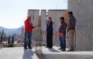 Avanza construcción de Unidad Académica del Magisterio Estatal