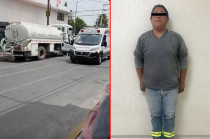 El conductor, trabajador municipal, fue detenido en el lugar y puesto a disposición del Ministerio Público.