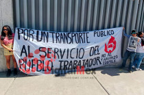 Los colectivos Migala y No al Tarifazo Edomex presentaron este martes el tercer amparo contra el aumento a la tarifa mínima del transporte público