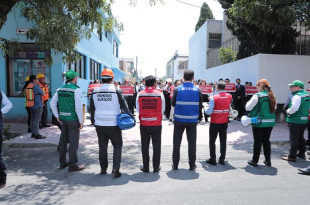 El simulacro se llevará a cabo el viernes 19 de septiembre a las 12:00 horas.