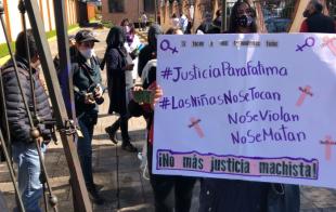 El 5 de febrero de 2015, la menor fue interceptada por tres jóvenes, cuando ella regresaba de la escuela y fue víctima de tortura sexual y feminicidio.