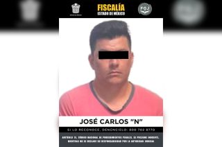 José Carlos “N” fue ingresado al penal de Tlalnepantla por su probable participación en dos delitos cometidos en Nicolás Romero y Tlalnepantla durante 2022.
