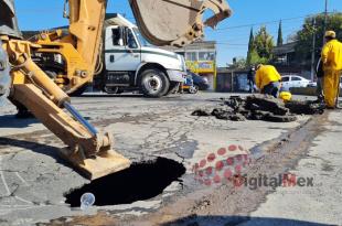 Autoridades comenzaron ayer con la compactación, nivelación y pavimentación de la zona.